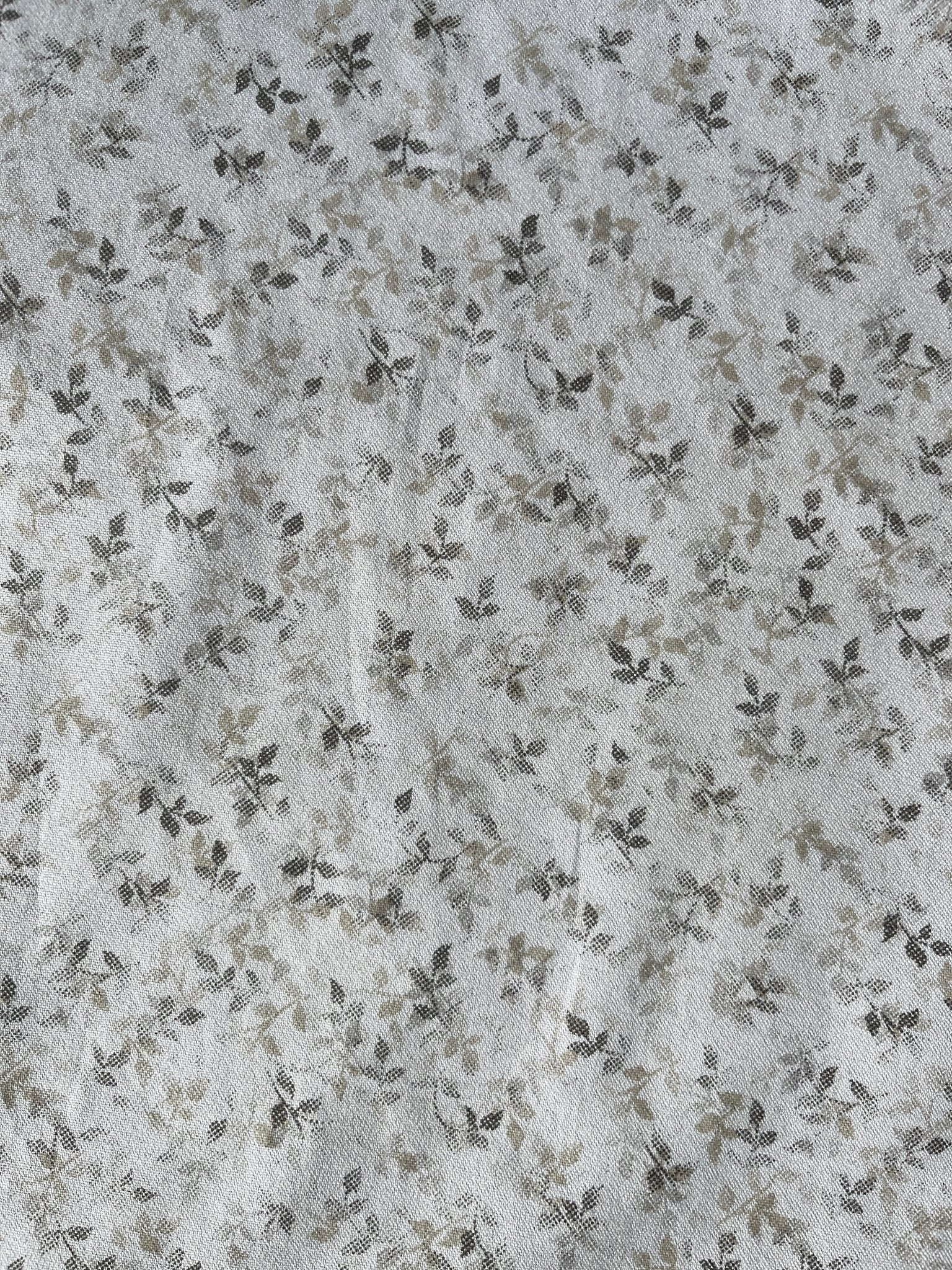 Premium Cotton - Mix Floral/Leaf Print Fabric (36" W) – Crafted for Tailored Shirts & Kurtas - Poshak Fabrics