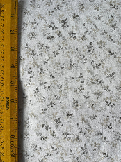 Premium Cotton - Mix Floral/Leaf Print Fabric (36" W) – Crafted for Tailored Shirts & Kurtas - Poshak Fabrics