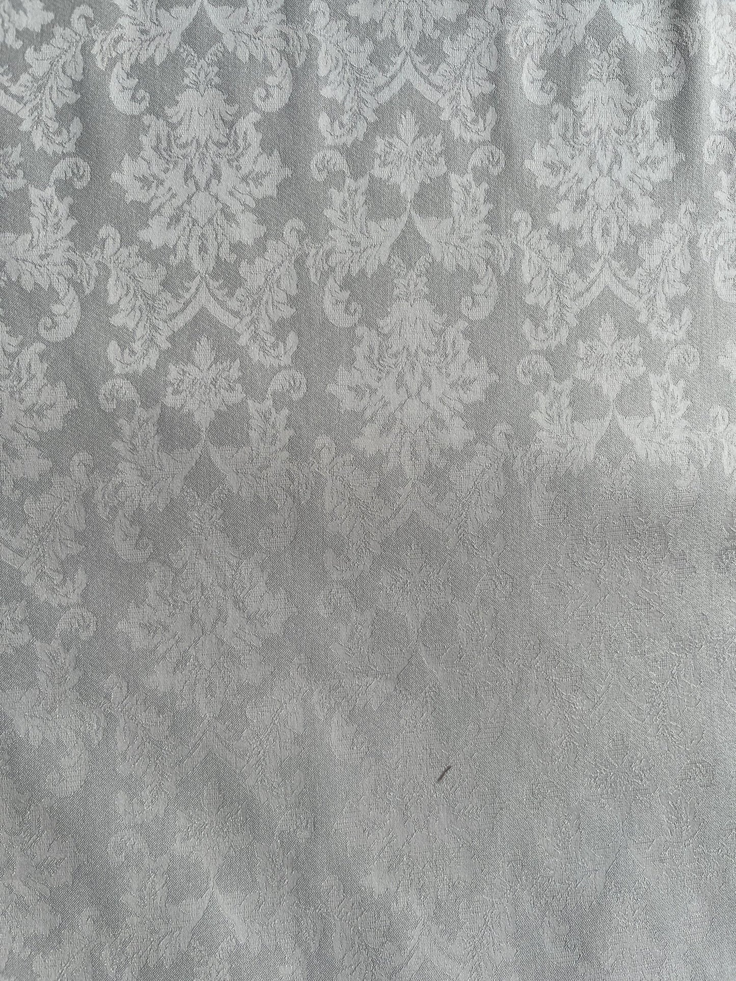 Premium Light Grey Stretchable Lycra Print Fabric – 58" Wide | Perfect for Well - Stitched Shirts & Kurtas - Poshak Fabrics