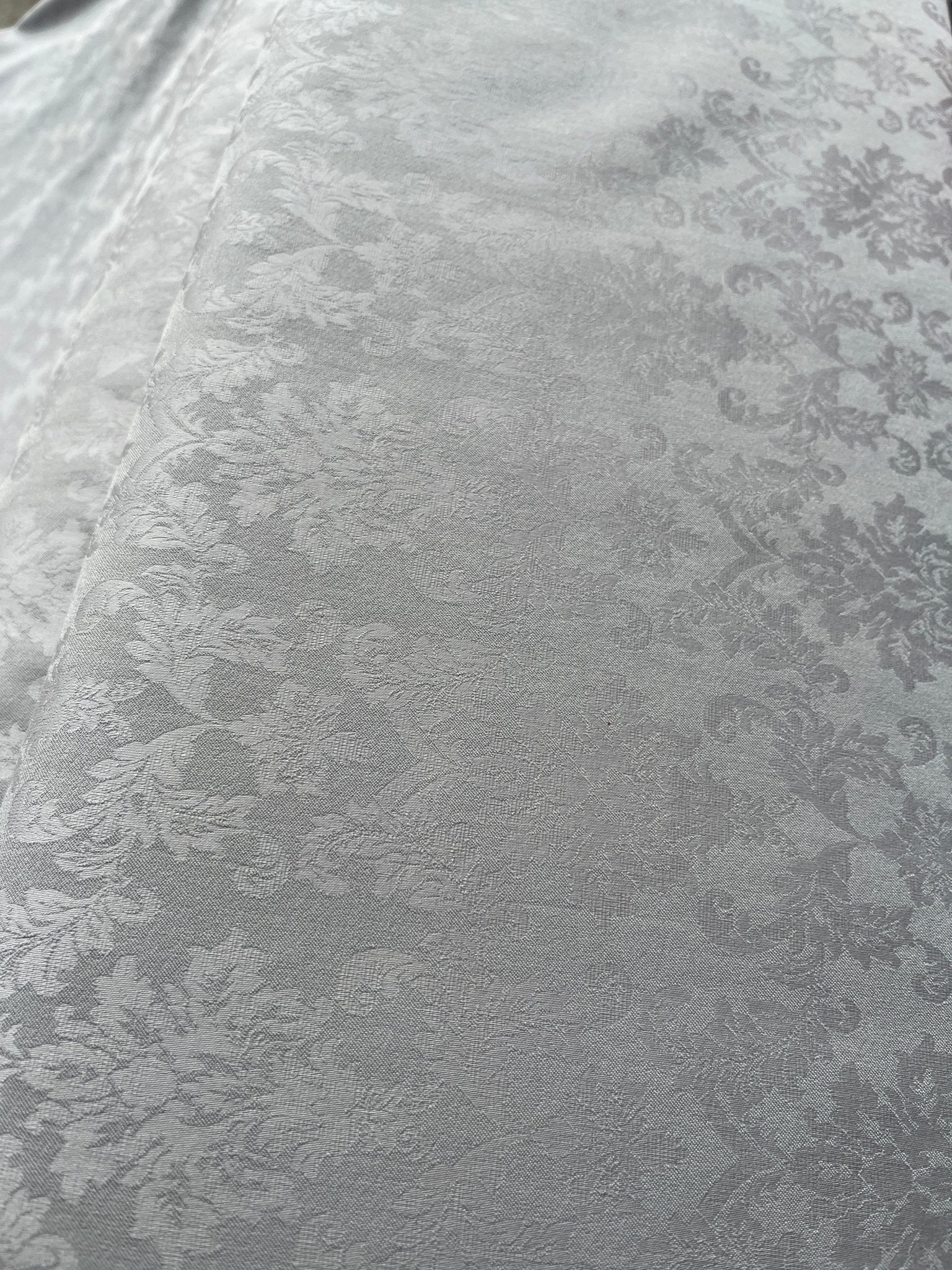 Premium Light Grey Stretchable Lycra Print Fabric – 58" Wide | Perfect for Well - Stitched Shirts & Kurtas - Poshak Fabrics