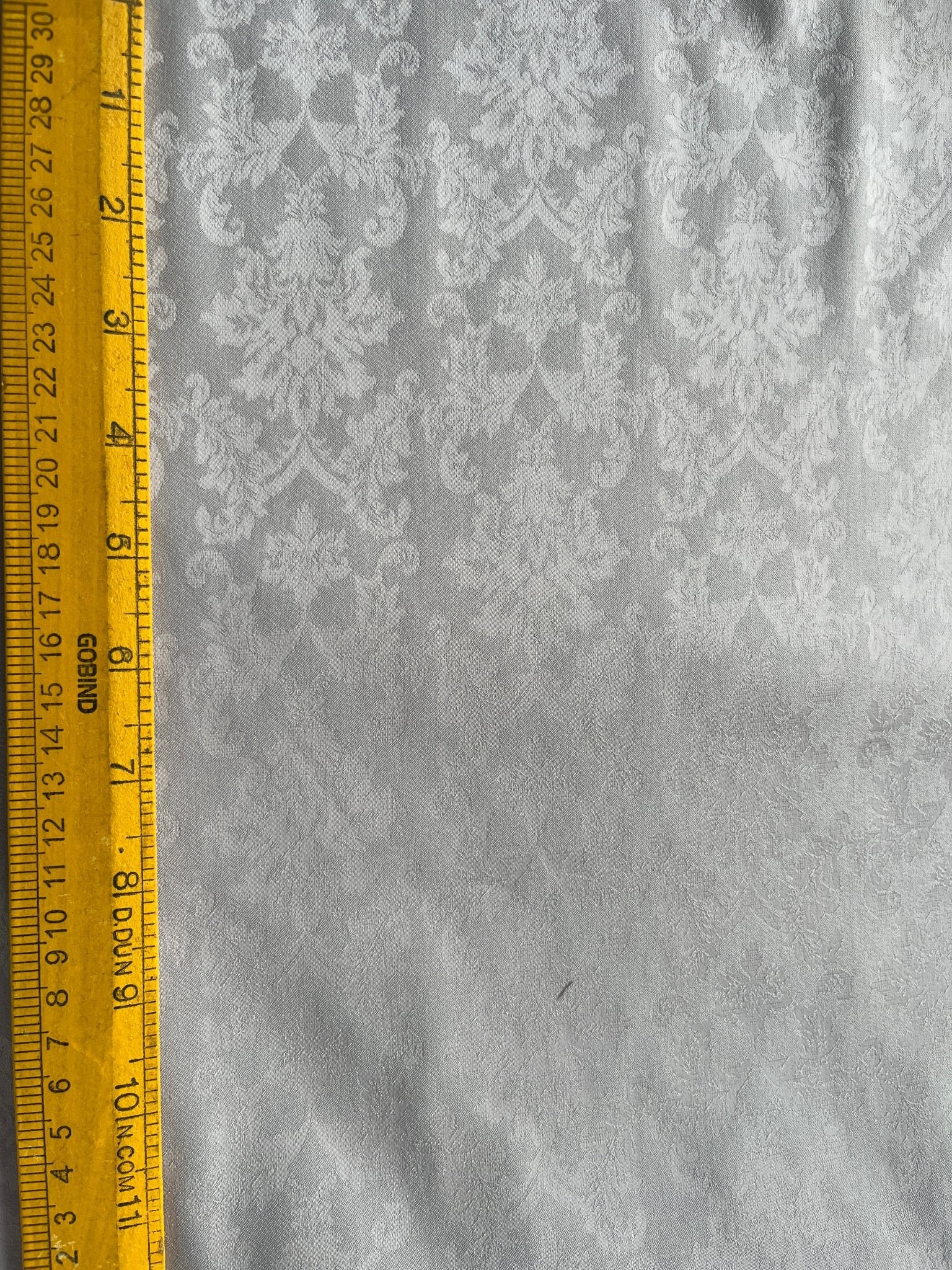 Premium Light Grey Stretchable Lycra Print Fabric – 58" Wide | Perfect for Well - Stitched Shirts & Kurtas - Poshak Fabrics