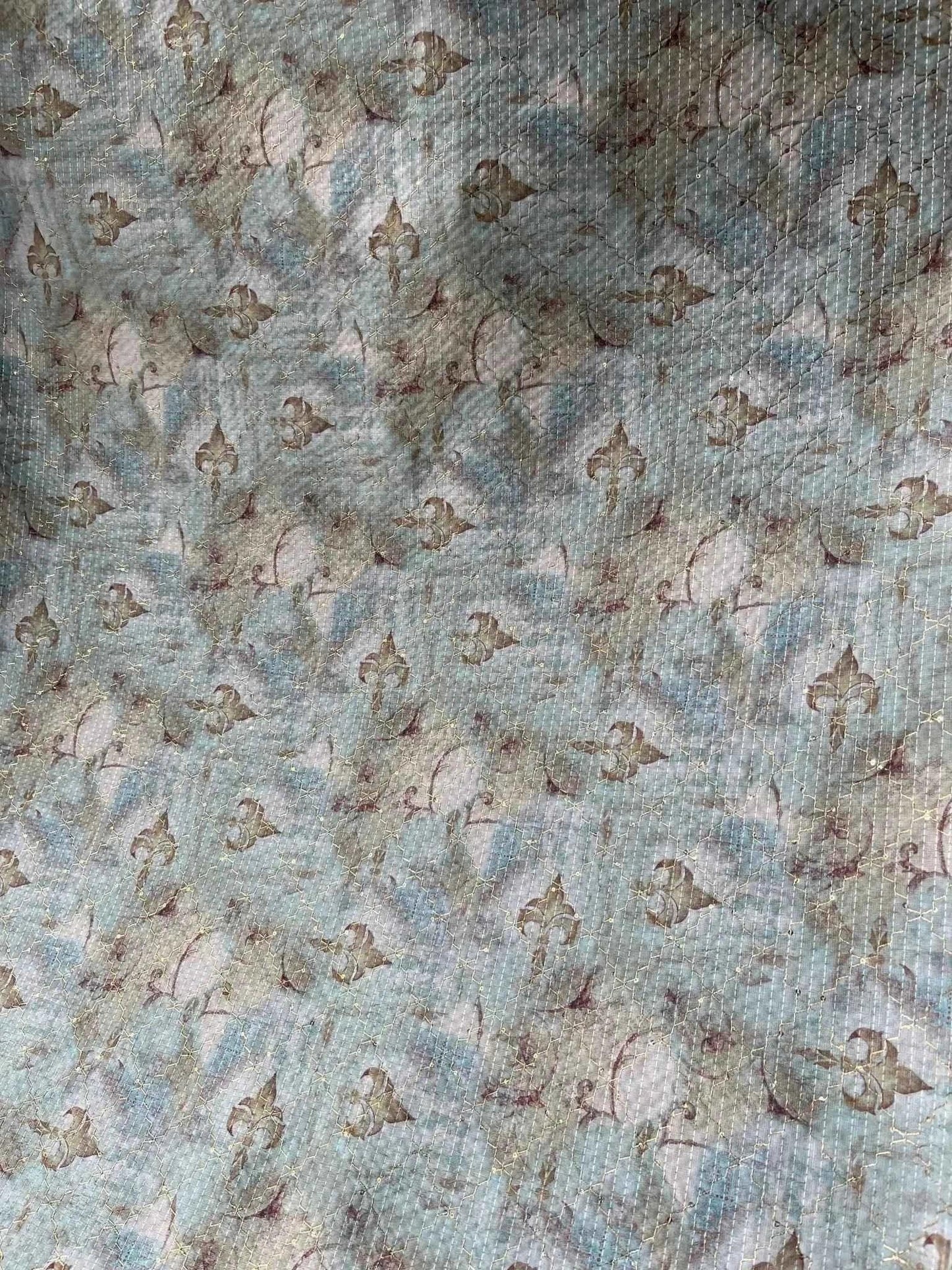 men's fabrics premium-light-olive-green-cream-mix-cotton-sequin-print-kurta-fabric-36-width-for-impeccable-tailoringcotton-mix-sequence-shirting-4505133 - Poshak Fabrics