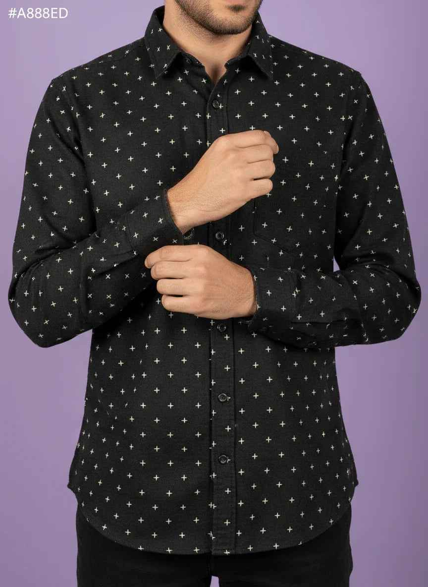 Premium Mohan Lusture Venture Printed Shirting Fabric – 36” (Purple, Pink, Sky Blue, Black, Maroon)