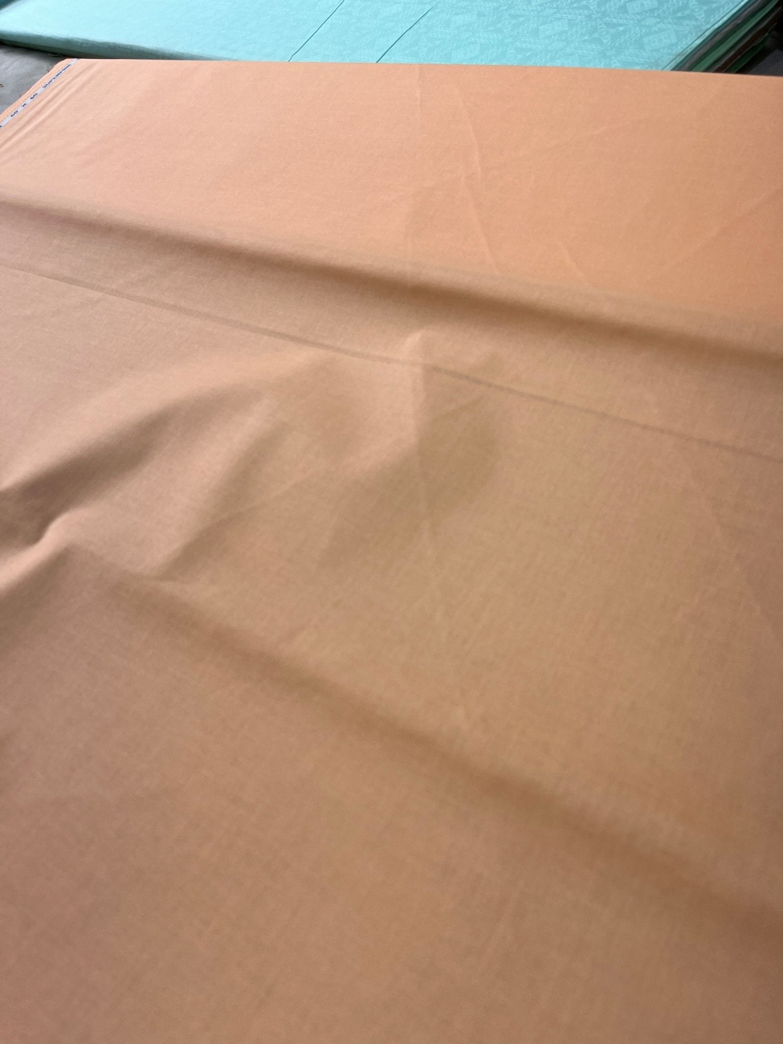 Premium Peach Addi/Paper Cotton Kurta Fabric – Ultra - Thin & Breathable, 58" Wide - Poshak Fabrics