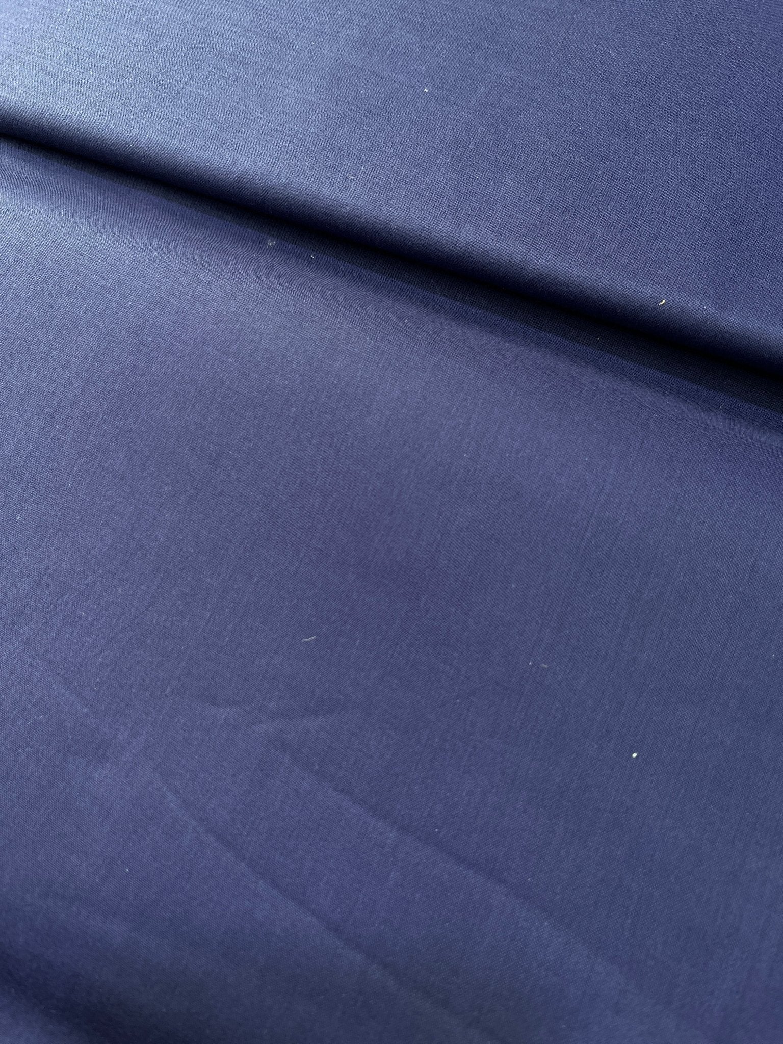 Premium Violet Blue Addi/Paper Cotton Kurta Fabric – Ultra - Thin & Breathable, 58" Wide - Poshak Fabrics