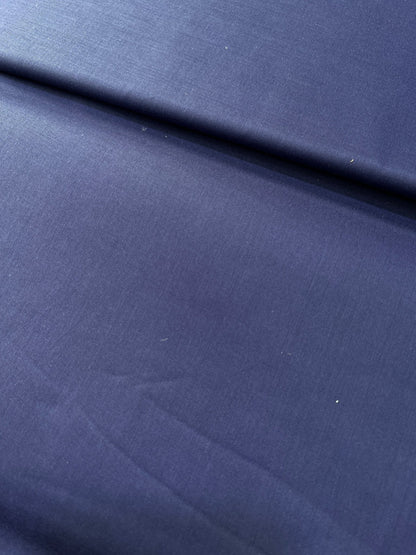 Premium Violet Blue Addi/Paper Cotton Kurta Fabric – Ultra - Thin & Breathable, 58" Wide - Poshak Fabrics