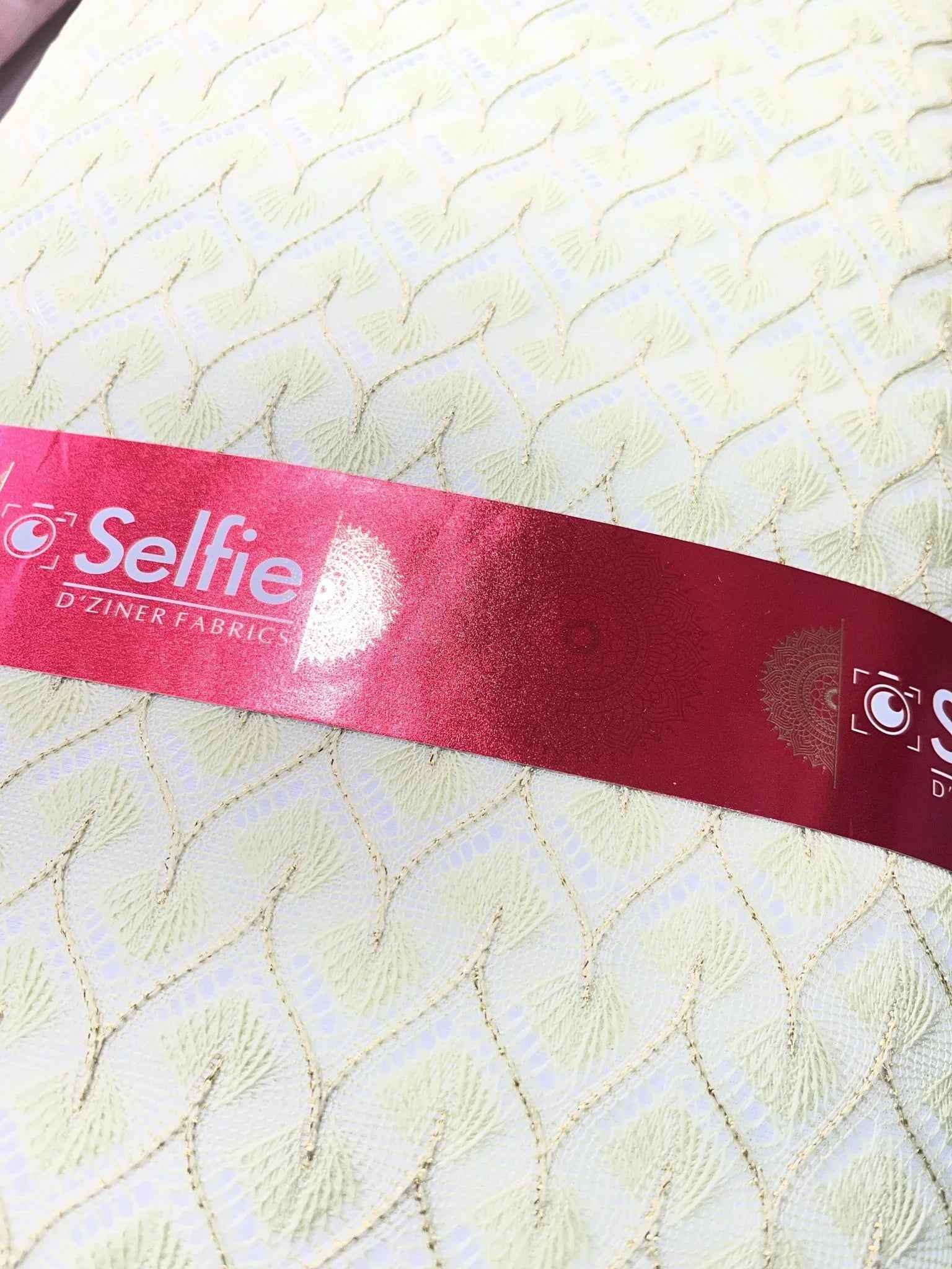 Premium Wrinkle-Free W-Design Jacquard Fabric – Super Silky & Regal for Kurta and Sherwani