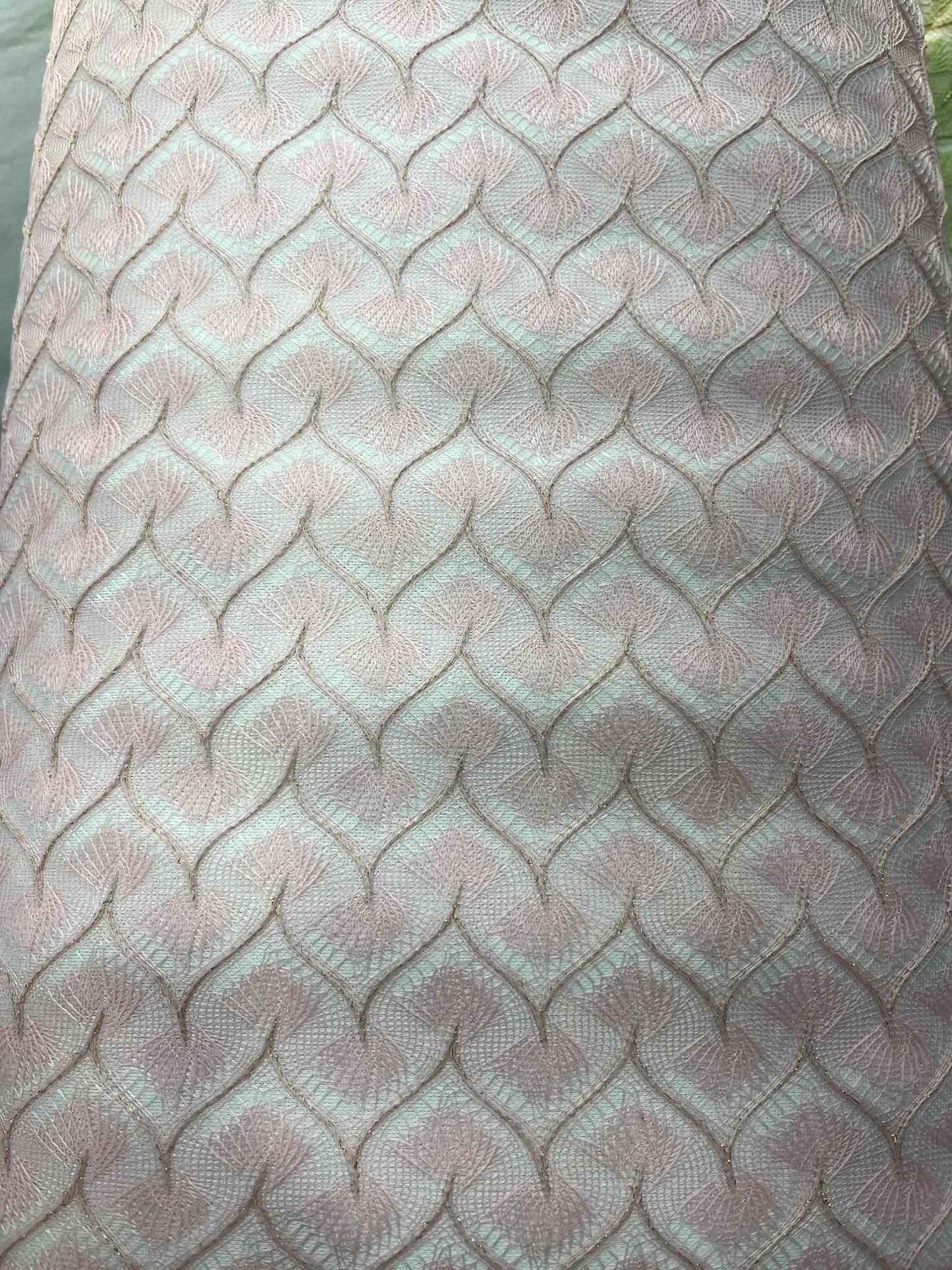 Premium Wrinkle-Free W-Design Jacquard Fabric – Super Silky & Regal for Kurta and Sherwani