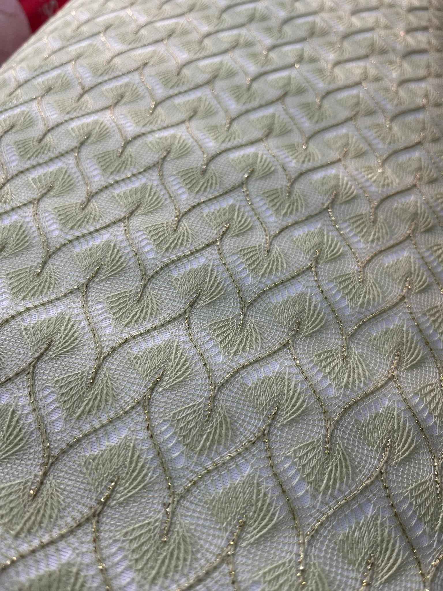 Premium Wrinkle-Free W-Design Jacquard Fabric – Super Silky & Regal for Kurta and Sherwani