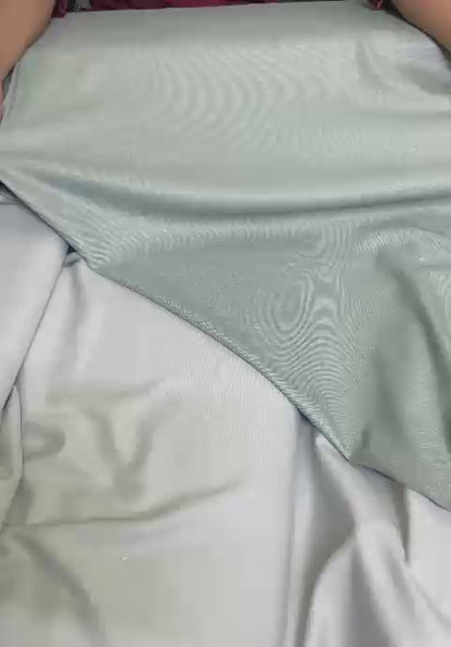 VHemisphere Distinguished Moss Green/Olive Lycra Derby Premium Stretchable Suiting Fabric - Fine Blend with Soft Finish