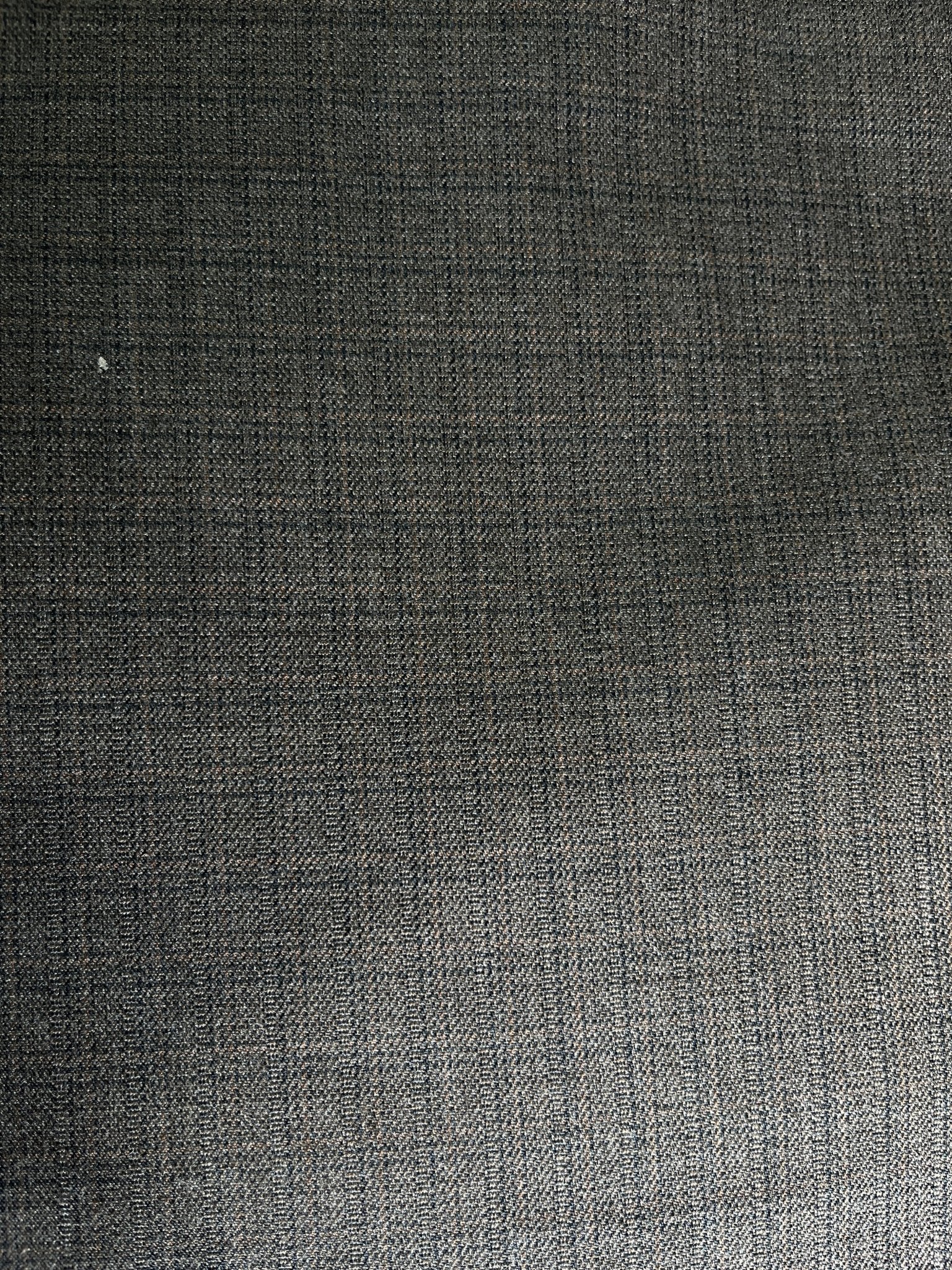 Sambodhi Brown Marino Wool Small Checked Dailywear Suiting Fabric for Trousers and Safari Suits – Semi - Thick, Breathable & Lightweight (58" Wide) - Poshak Fabrics