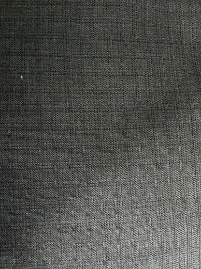 Sambodhi Brown Marino Wool Small Checked Dailywear Suiting Fabric for Trousers and Safari Suits – Semi - Thick, Breathable & Lightweight (58" Wide) - Poshak Fabrics