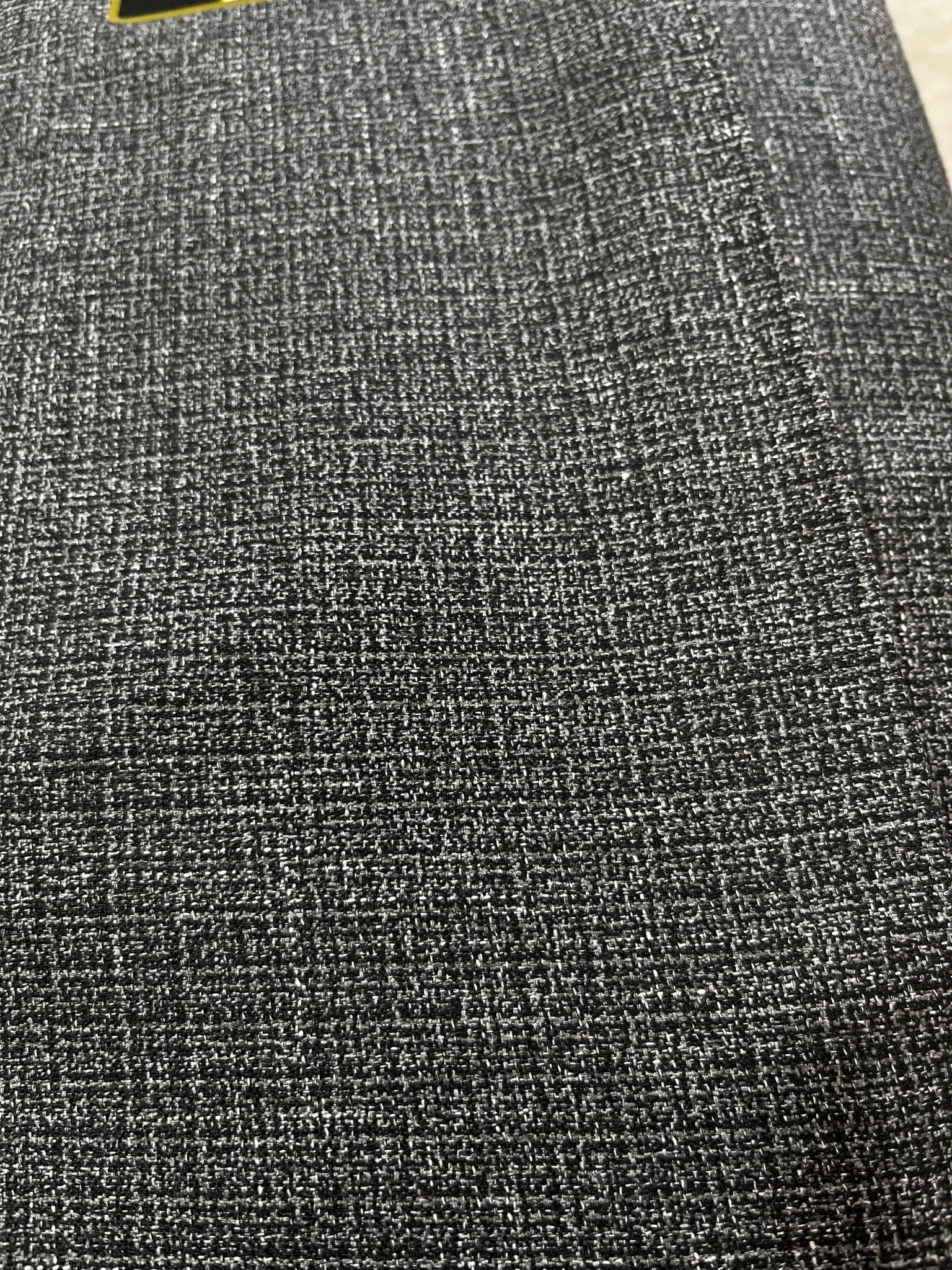 Sambodhi Cactus Dark Grey Linen Feel Checkered Suiting Fabric (58” Wide) – Premium Comfort for Trousers & Suits - Poshak Fabrics