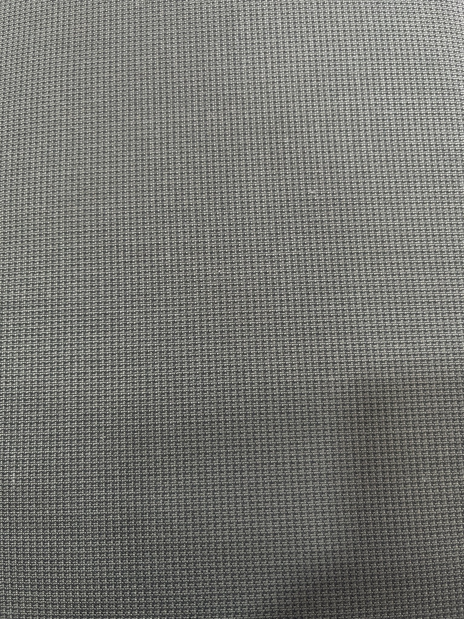 Sambodhi Fusion Dark Grey Small Textured Suiting Fabric (58” Wide) – Premium Tailoring Comfort for Trousers & Suits - Poshak Fabrics