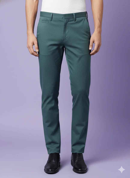 Sambodhi Raja Sahab Premium Dark Green Suiting Fabric – Luxury Soft, Lustrous Feel for Impeccably Tailored Formalwear