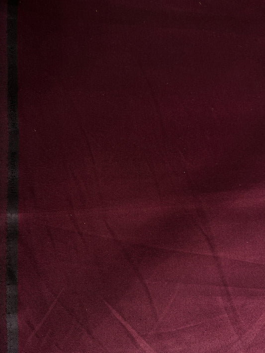 Sambodhi Raja Sahab Premium Maroon Suiting Fabric – Semi - Thick, Breathable & Lightweight (58" Wide) - Poshak Fabrics
