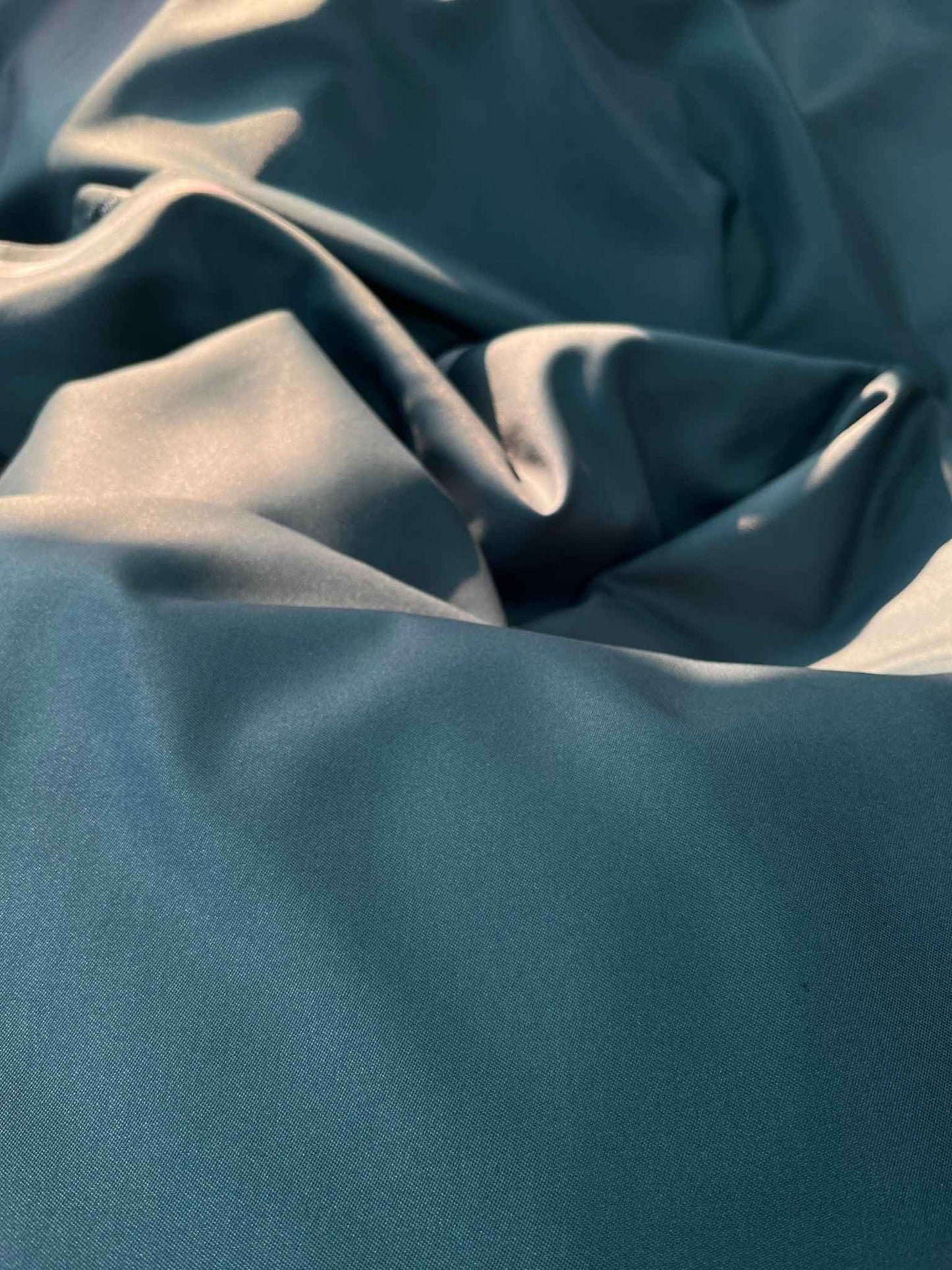 Sambodhi Raja Sahab Premium Teal Green Suiting Fabric – Luxury Soft, Lustrous Feel for Impeccably Tailored Formalwear