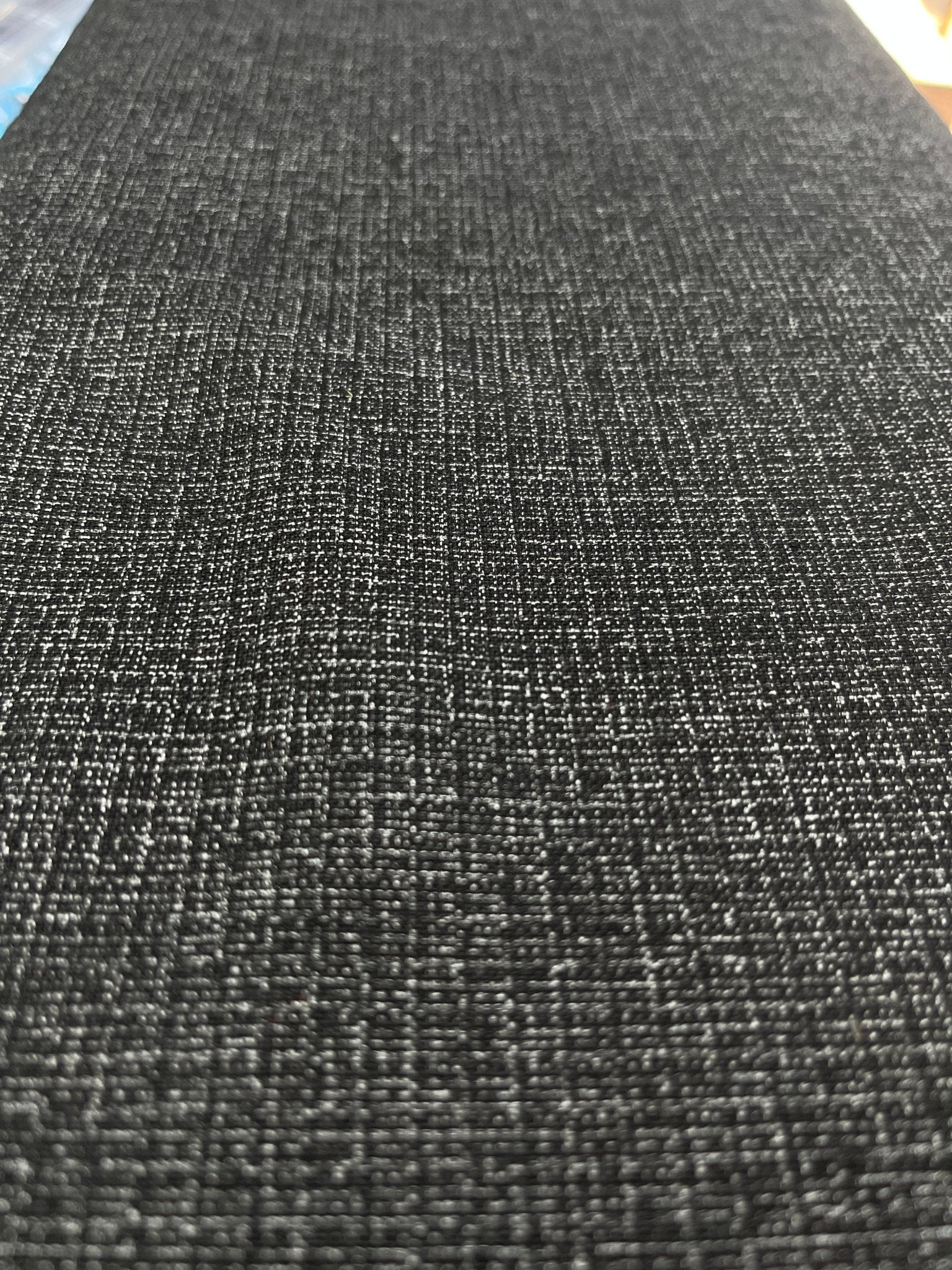 Sambodhi Scorpio Linen Feel Checkered Dark Grey Suiting Fabric (58” Wide) – Tailored Versatility with Linen - Inspired Elegance - Poshak Fabrics