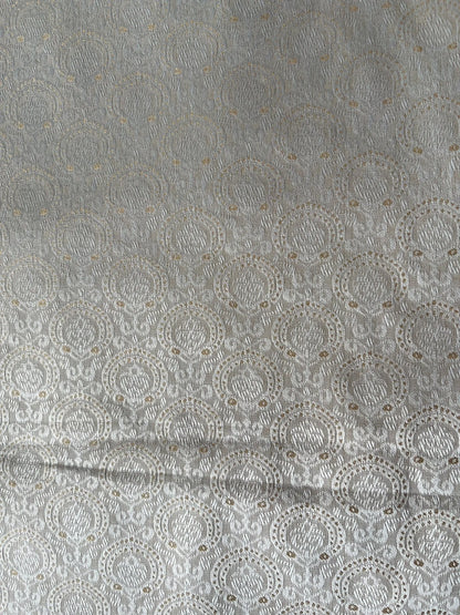 Shiny Synthetic - Mix Partywear Fabric – 36" Width – Available in Sky Blue, Pink, Peach, Light Green & Beige - Poshak Fabrics