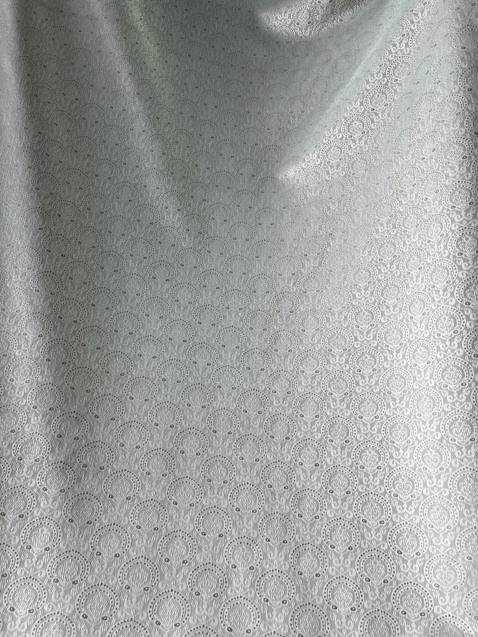 Shiny Synthetic - Mix Partywear Fabric – 36" Width – Available in Sky Blue, Pink, Peach, Light Green & Beige - Poshak Fabrics