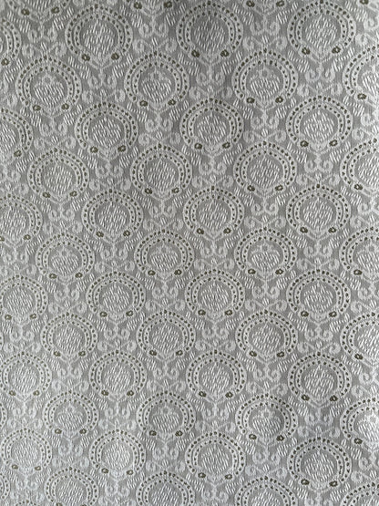 Shiny Synthetic - Mix Partywear Fabric – 36" Width – Available in Sky Blue, Pink, Peach, Light Green & Beige - Poshak Fabrics