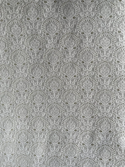 Shiny Synthetic - Mix Partywear Fabric – 36" Width – Available in Sky Blue, Pink, Peach, Light Green & Beige - Poshak Fabrics