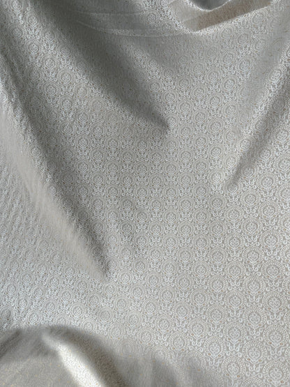 Shiny Synthetic - Mix Partywear Fabric – 36" Width – Available in Sky Blue, Pink, Peach, Light Green & Beige - Poshak Fabrics
