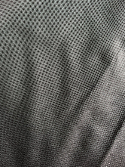 Simona’s Green Checkered Texture Terri - cotton Fabric – Thin, Breathable & Lightweight (58” Wide) - Poshak Fabrics