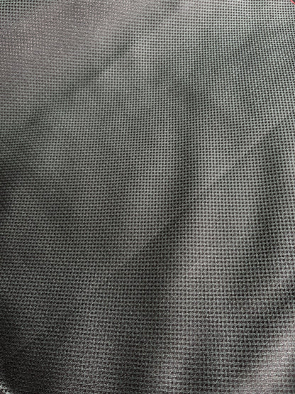 Simona’s Green Checkered Texture Terri - cotton Fabric – Thin, Breathable & Lightweight (58” Wide) - Poshak Fabrics