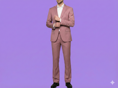 Premium 58" Armani Wrinkle-Free Velvety Suiting Fabric for Suits & Bootcut Trousers - Poshak Fabrics