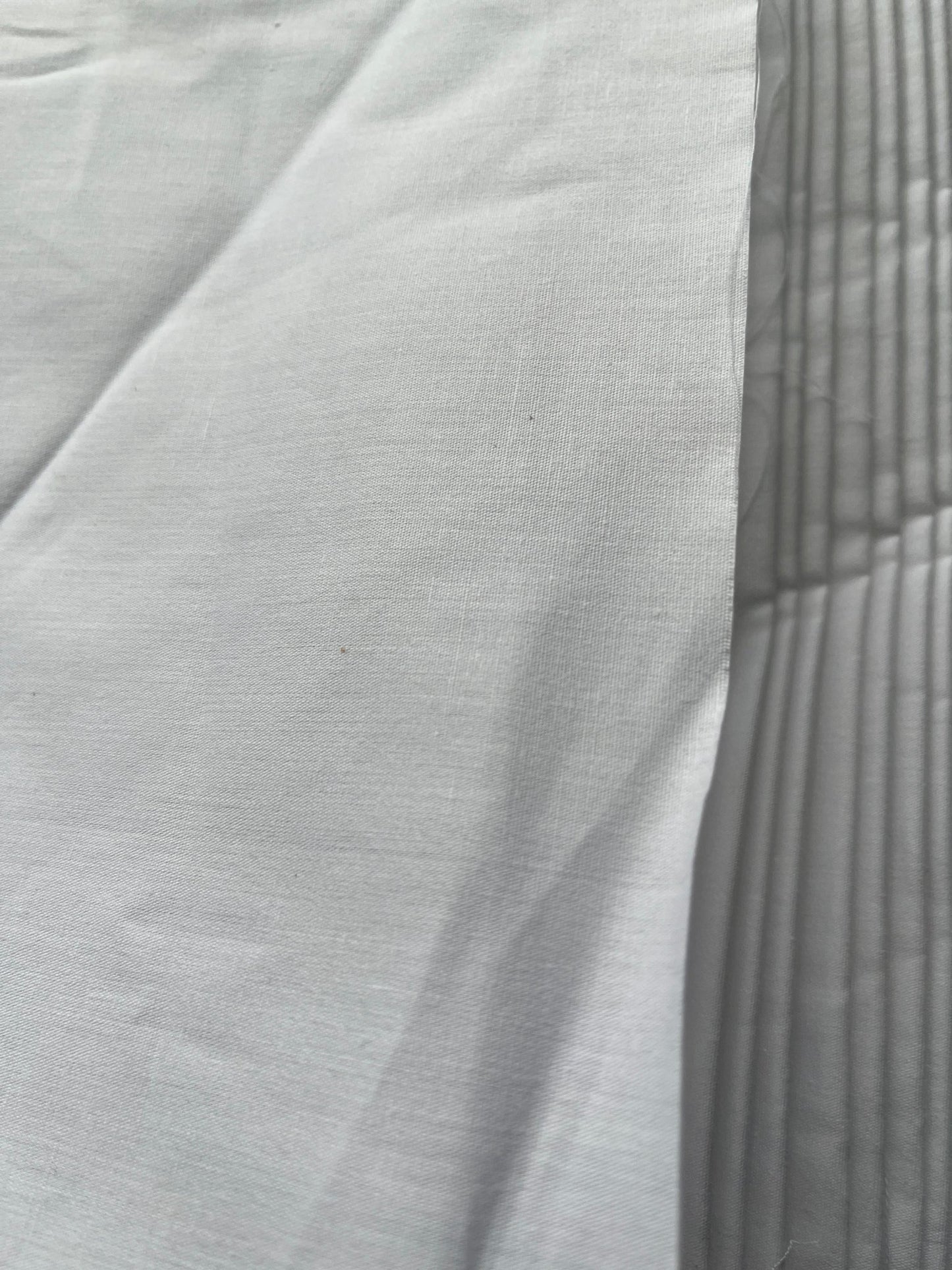 Weekdays Zapata High Quality Cotton White Fabric – 36" Soft, Buttery Smooth & Breathable, Perfect for Pajamas & Salwars - Poshak Fabrics