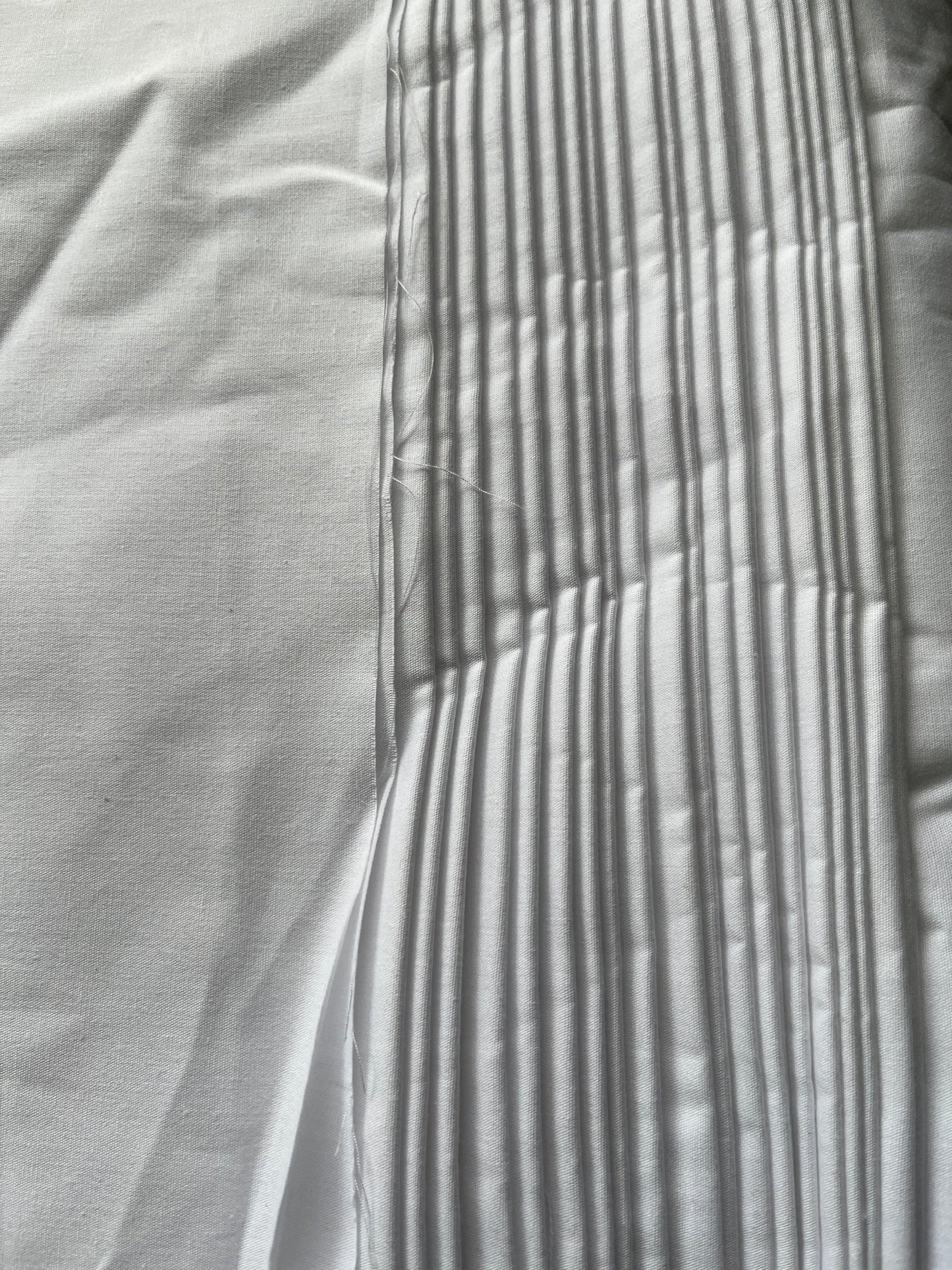 Weekdays Zapata High Quality Cotton White Fabric – 36" Soft, Buttery Smooth & Breathable, Perfect for Pajamas & Salwars - Poshak Fabrics