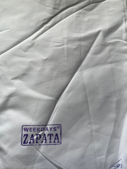 Weekdays Zapata High Quality Cotton White Fabric – 36" Soft, Buttery Smooth & Breathable, Perfect for Pajamas & Salwars - Poshak Fabrics