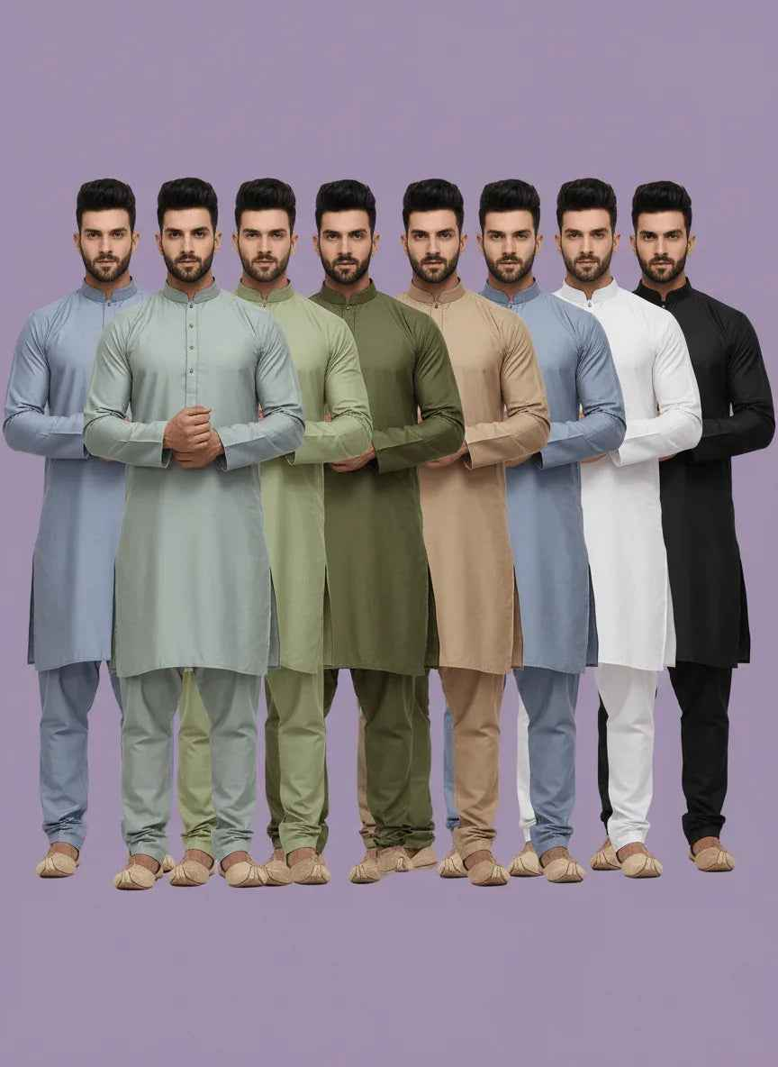 Wrinkle-Free Super Silky Premium Fabric – Thin, Elegant & Versatile (For Shirts & Kurtas) – Available in Stunning Designer Colors