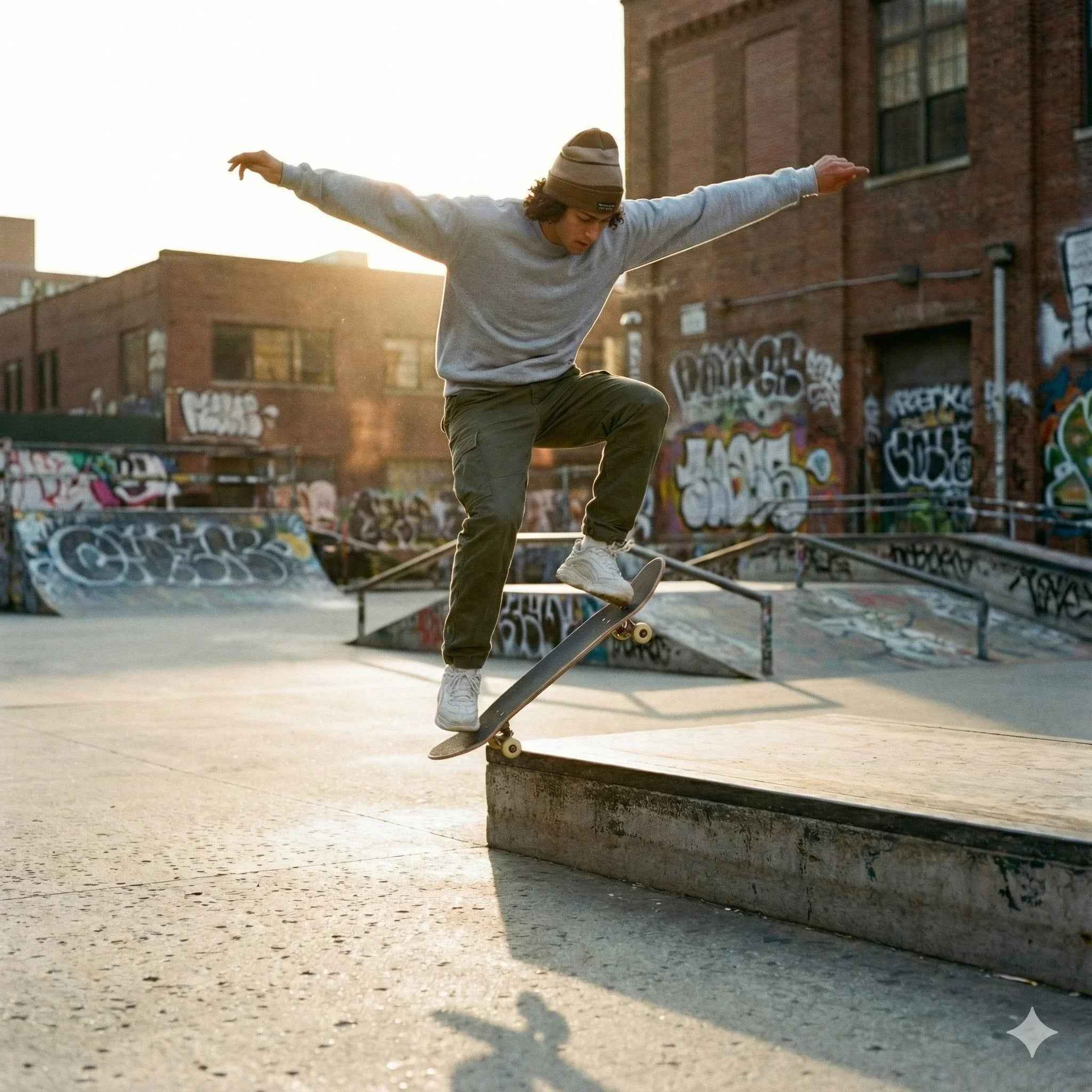 Plains - SPRY by Poshak Men’s Grey Melange Heavyweight Sweatshirt – 450 GSM DTF-Ready Everyday Essential